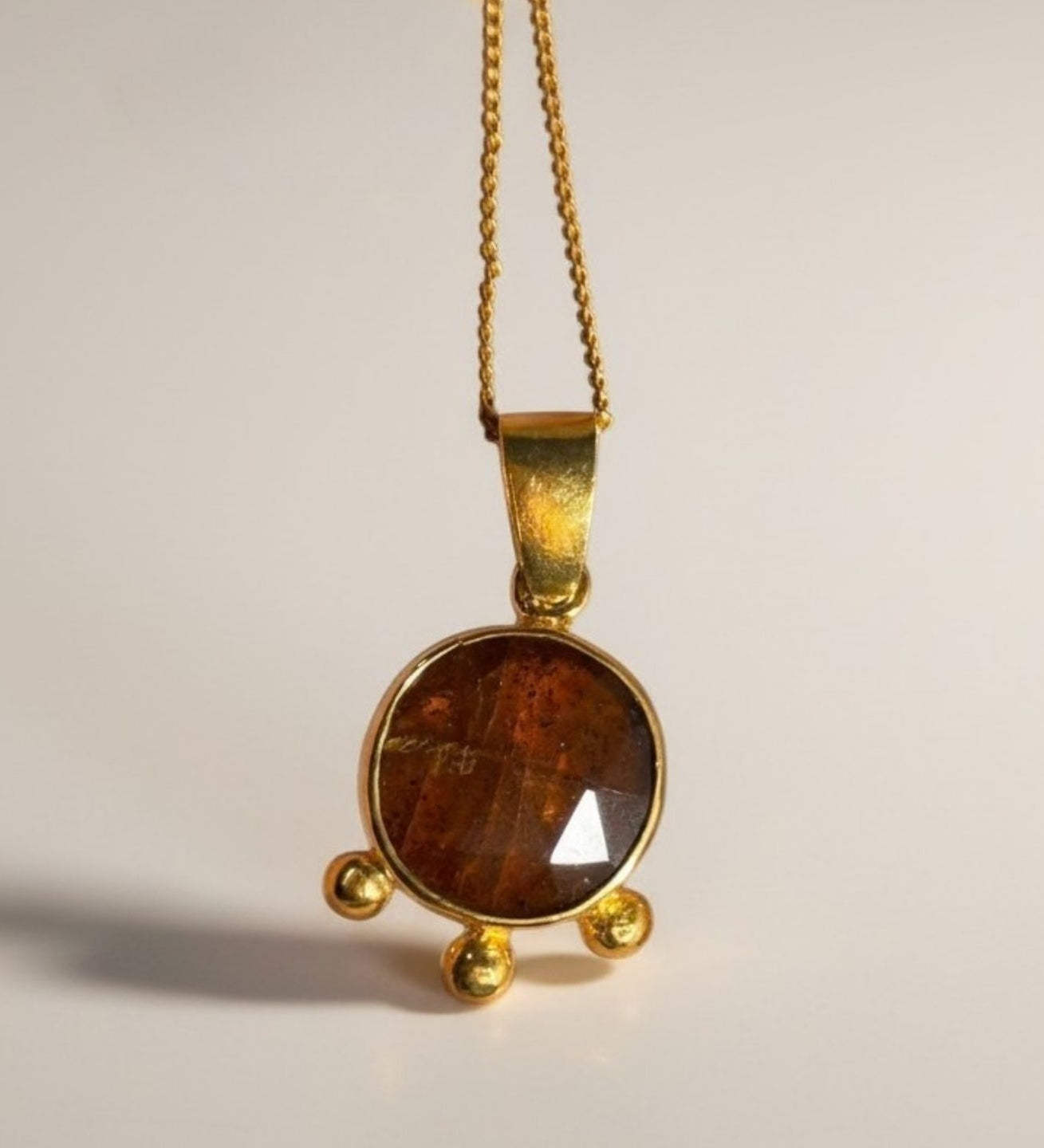 Orange Kyanite Pendant