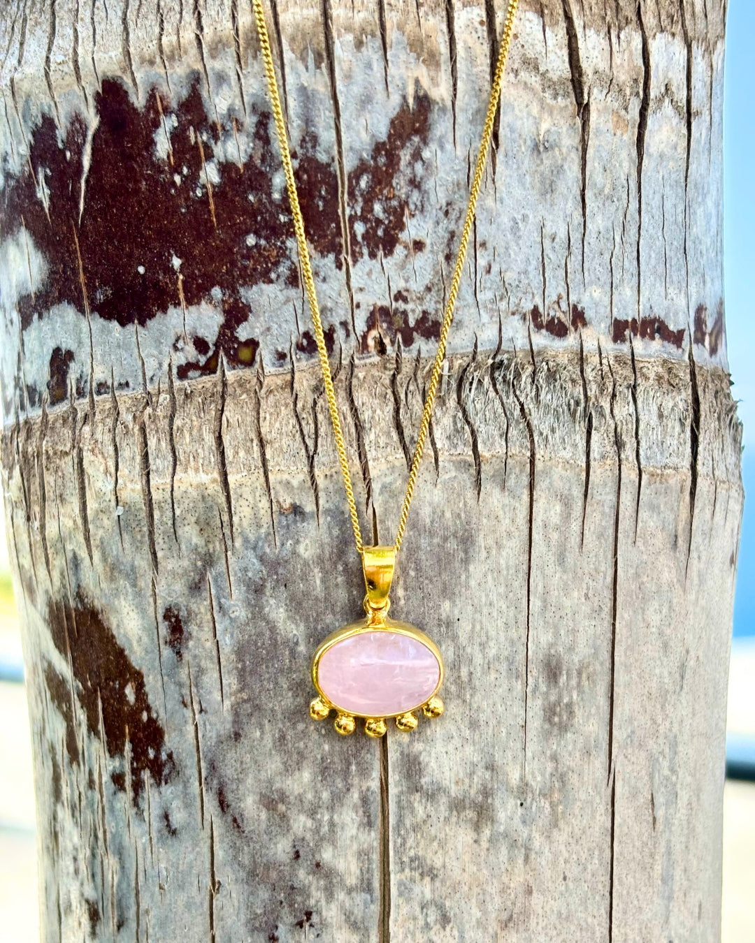 5 Noktalı Quartz Kolye