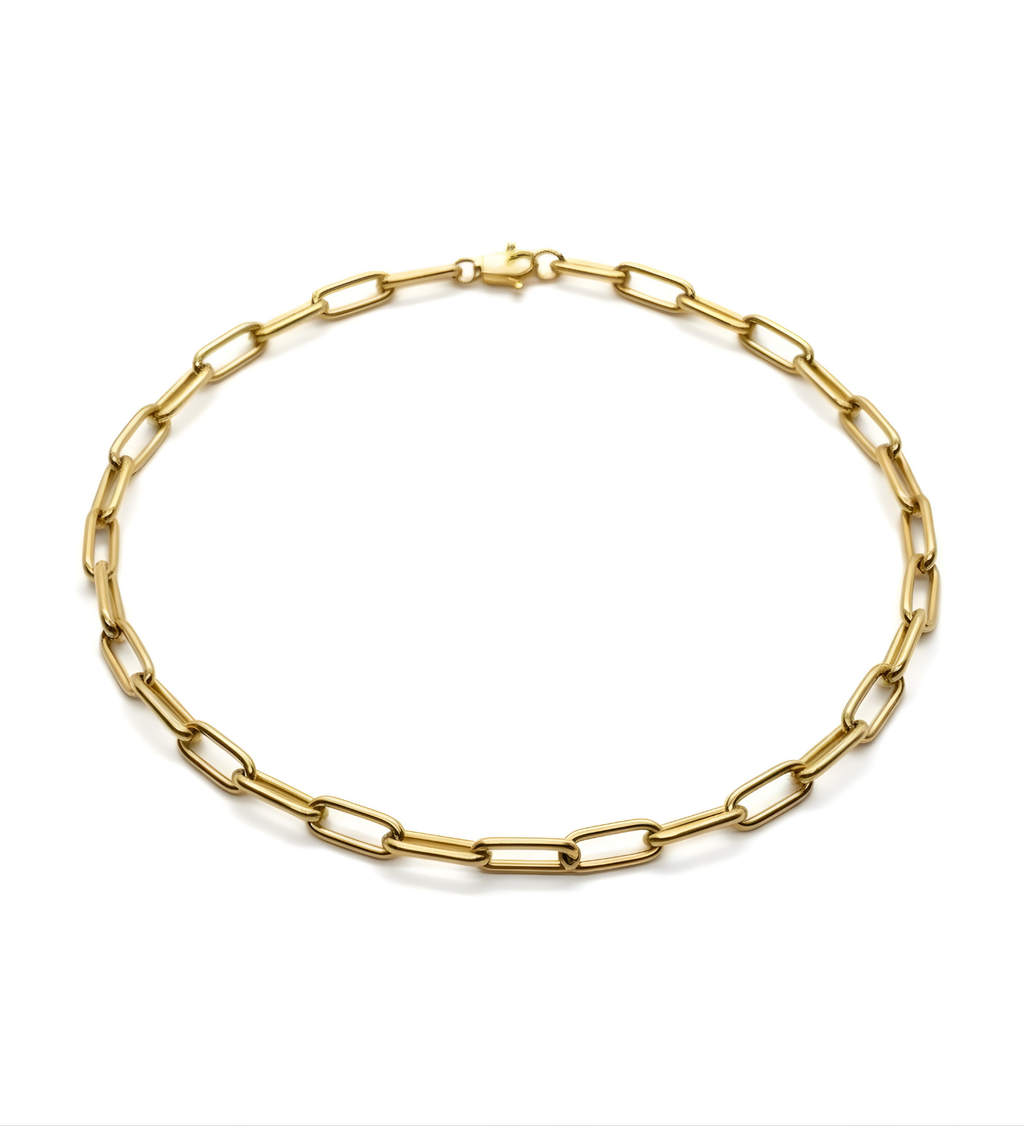 Paperclip Choker Chain